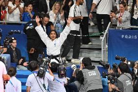 Paris 2024 - Judo - Women -48 kg - Shirine Boukli Wins Bronze
