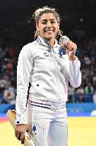 Paris 2024 - Judo - Women -48 kg - Shirine Boukli Wins Bronze