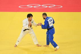 Paris 2024 - Judo - Men’s -60kg - Luka Mkheidze Wins Silver