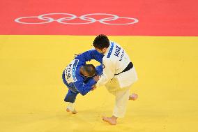 Paris 2024 - Judo - Men’s -60kg - Luka Mkheidze Wins Silver