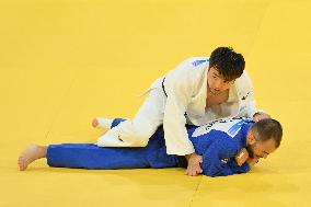 Paris 2024 - Judo - Men’s -60kg - Luka Mkheidze Wins Silver