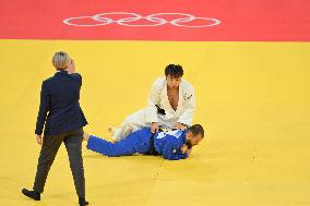 Paris 2024 - Judo - Men’s -60kg - Luka Mkheidze Wins Silver