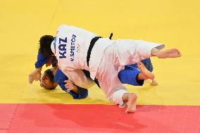 Paris 2024 - Judo - Men’s -60kg - Luka Mkheidze Wins Silver