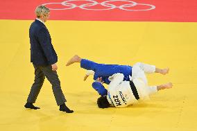 Paris 2024 - Judo - Men’s -60kg - Luka Mkheidze Wins Silver