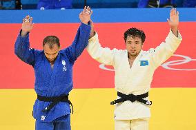 Paris 2024 - Judo - Men’s -60kg - Luka Mkheidze Wins Silver