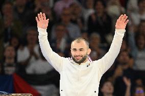 Paris 2024 - Judo - Men’s -60kg - Luka Mkheidze Wins Silver