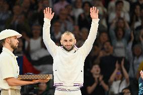 Paris 2024 - Judo - Men’s -60kg - Luka Mkheidze Wins Silver