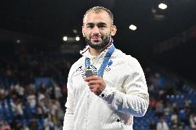 Paris 2024 - Judo - Men’s -60kg - Luka Mkheidze Wins Silver