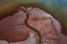 Daihaizi Reservoir Scenery in Xinjiang