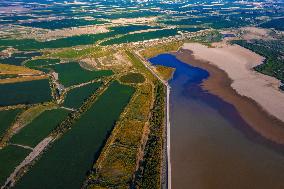 Daihaizi Reservoir Scenery in Xinjiang