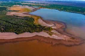 Daihaizi Reservoir Scenery in Xinjiang