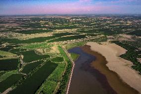 Daihaizi Reservoir Scenery in Xinjiang