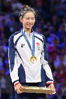 Paris 2024 - Women's Epee Individual - Auriane Mallo Breton Wins Silver