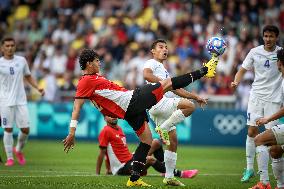 Uzbekistan v Egypt: Men's Football - Olympic Games Paris 2024: Day 1