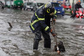 Flooding In Mexico City