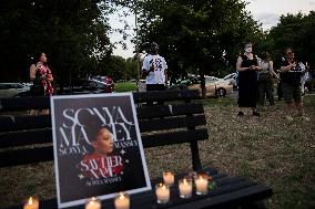 Vigil For Sonya Massey In Washington DC