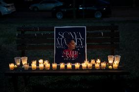 Vigil For Sonya Massey In Washington DC