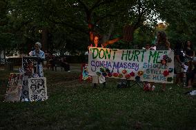 Vigil For Sonya Massey In Washington DC