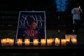 Vigil For Sonya Massey In Washington DC