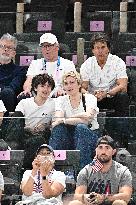 Paris 2024 - Greta Gerwig At Gymnastic