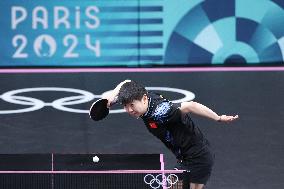 (PARIS2024)FRANCE-PARIS-OLY-TABLE TENNIS