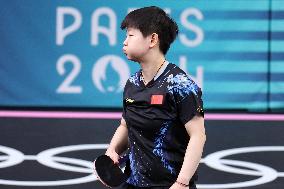 (PARIS2024)FRANCE-PARIS-OLY-TABLE TENNIS