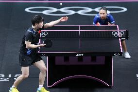 (PARIS2024)FRANCE-PARIS-OLY-TABLE TENNIS