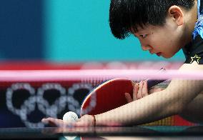 (PARIS2024)FRANCE-PARIS-OLY-TABLE TENNIS