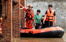 Rainstorm Hit Zixing