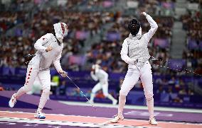 (PARIS2024)FRANCE-PARIS-OLY-FENCING