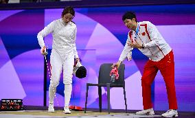 (PARIS2024)FRANCE-PARIS-OLY-FENCING