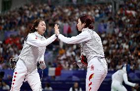 (PARIS2024)FRANCE-PARIS-OLY-FENCING