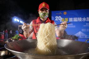 (HainanOutlook)CHINA-HAINAN-LINGSHUI-SOUR RICE NOODLE (CN)