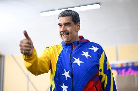 (SpotNews)VENEZUELA-CARACAS-PRESIDENTIAL ELECTION