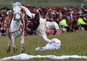 (SichuanMosaics)CHINA-SICHUAN-GARZE-RURAL FOLK EVENT (CN)