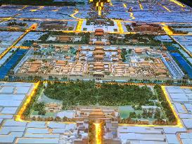 Beijing Central Axis Sand Table Model