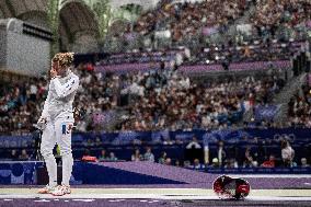 Paris 2024 - Epee - Martina Favaretto v Pauline Ranvier