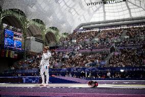 Paris 2024 - Epee - Martina Favaretto v Pauline Ranvier