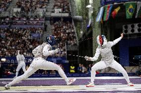 Paris 2024 - Epee - Martina Favaretto v Pauline Ranvier