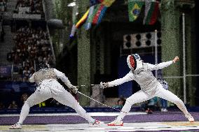 Paris 2024 - Epee - Martina Favaretto v Pauline Ranvier