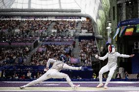 Paris 2024 - Epee - Martina Favaretto v Pauline Ranvier