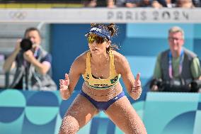 Paris 2024 - Beach Volley - Brazii v Japon