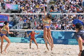 Paris 2024 - Beach Volley - Brazii v Japon