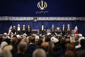 New President Masoud Pezeshkian Receives His Mandate - Tehran