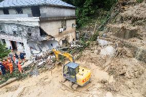 (FOCUS)CHINA-HUNAN-HENGYANG-LANDSLIDE-DEATH TOLL (CN)