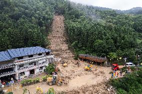 (FOCUS)CHINA-HUNAN-HENGYANG-LANDSLIDE-DEATH TOLL (CN)