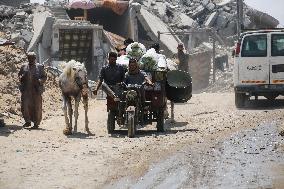 New Israeli Order In Gaza's Khan Younis Displaces Palestinians Again