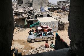 New Israeli Order In Gaza's Khan Younis Displaces Palestinians Again