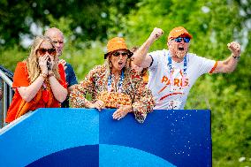 Paris 2024 - Dutch Royals At Mountain Bike Cross-Country Final