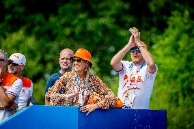 Paris 2024 - Dutch Royals At Mountain Bike Cross-Country Final